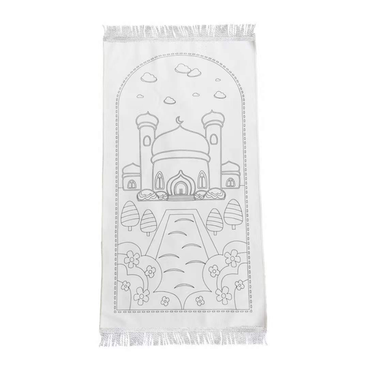 Color in prayer mat